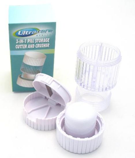 Picture of Ultracare - 3 In 1 Pill Store Cut & Crush