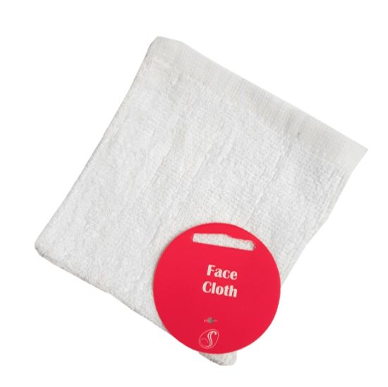 Picture of Serenade - White Facecloth