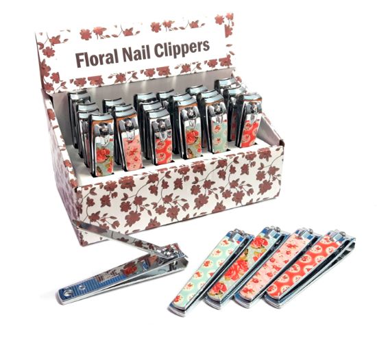 Picture of Serenade - Large Floral Nail Clippers