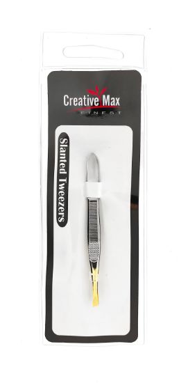 Picture of CMF - Gold Tipped Slant Tweezers