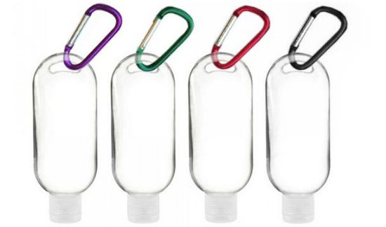 Picture of 50ml Travel Bottle Flip Lid on Clipstrip