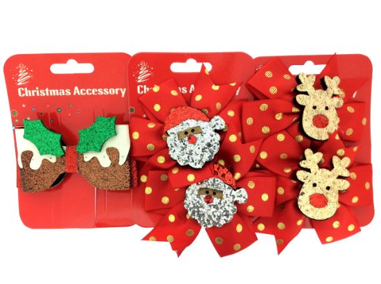 Picture of Xmas - Bow Clips