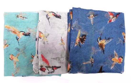 Picture of Believe - Bird Design Scarf