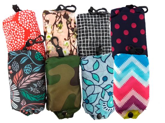 Picture of Folding Shopping Bags & Clipstrip
