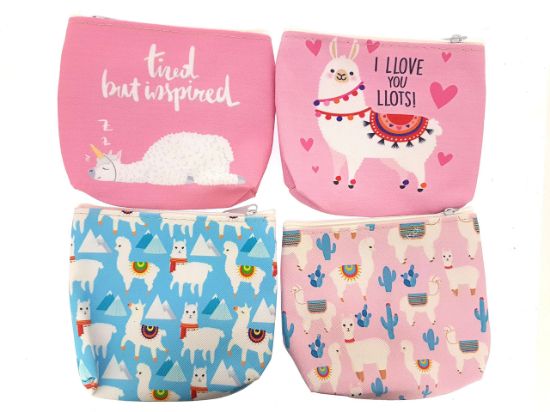 Picture of Llama Design Coin Purses