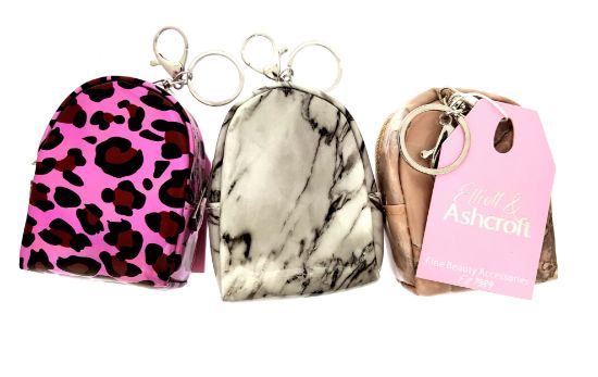 Picture of Marble Print Keyring Bag