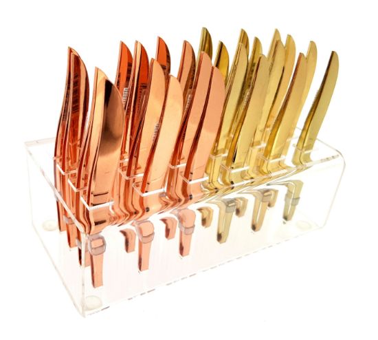 Picture of Rose & Gold Tweezer Tray