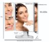 Picture of Folding Vanity Mirror With Lights - White