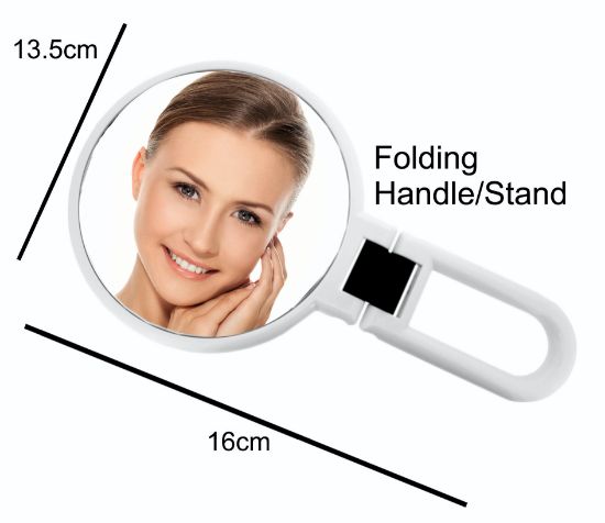 Picture of Easy Fold Travel Mirror - White