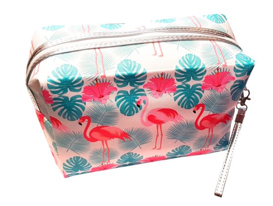 Picture of Large Flamingo Toiltry Holdal 24.5x11x16