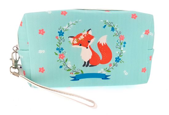 Picture of Fox Print Cosmetic Case 18x8x10.5cm