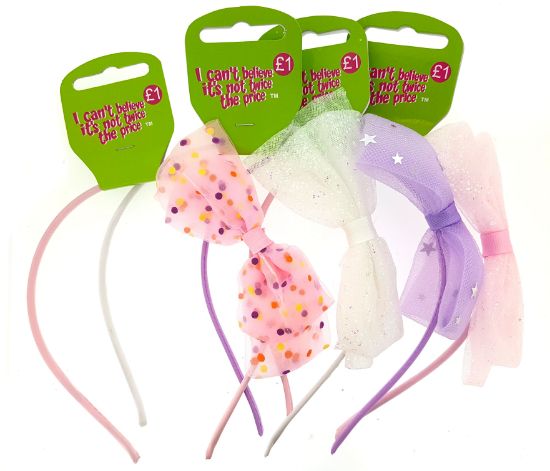 Picture of ICB - Netted Bow Alice Band