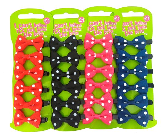 Picture of ICB - Dotty Bow Clips