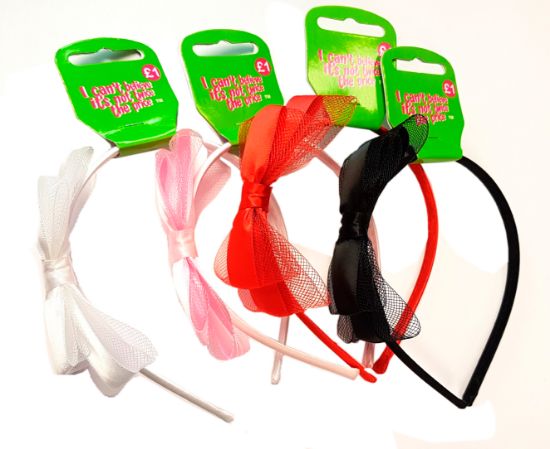 Picture of ICB - Netted Bow Alice Band