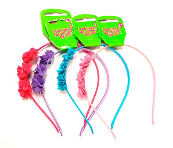 Picture of ICB - Gem Flower Row Alice Band
