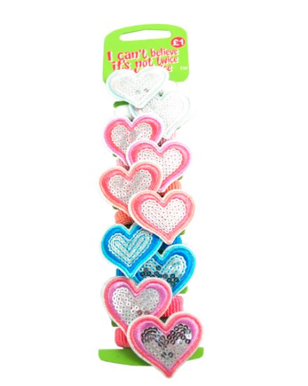 Picture of ICB - Sequin Heart Ponios