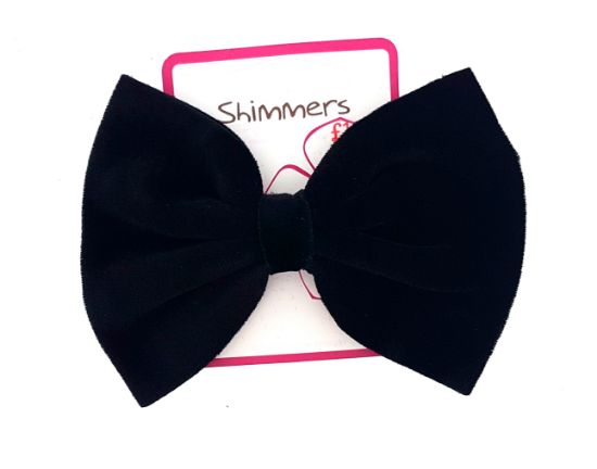 Picture of Shimmers - Black Velvet Bow