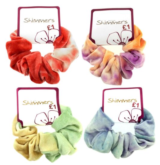 Picture of Shimmers - Tie Dye Scrunchies