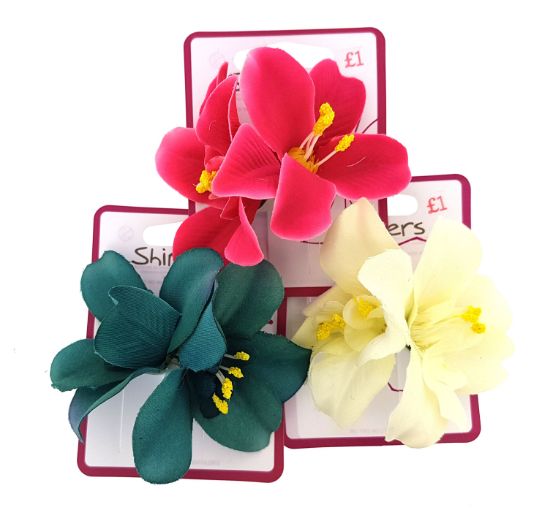 Picture of Shimmers - Orchid Style Floral Clip