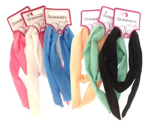 Picture of Shimmers - Bend & Tie Headband Pastel