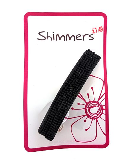 Picture of Shimmers - Black Sparkle Barrette