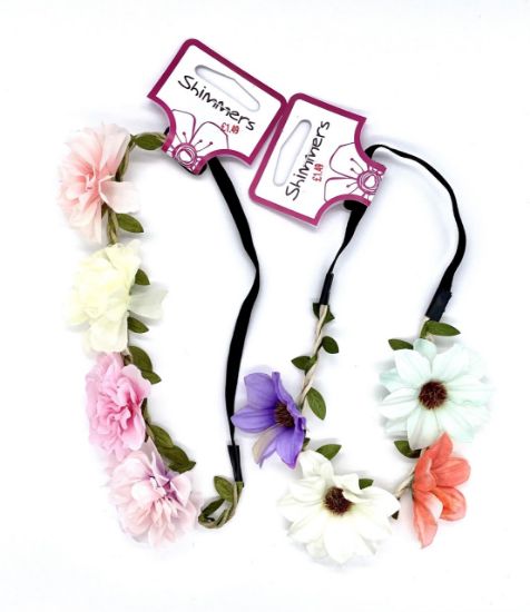 Picture of Shimmers - Flower Row Headband