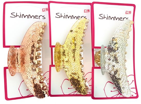 Picture of himmers - Metallic Sequin Claw