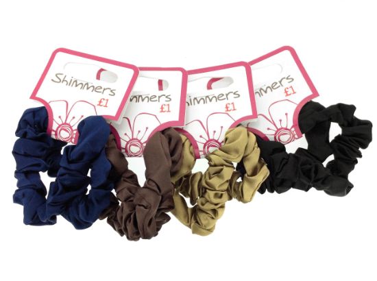 Picture of Shimmers - 2 Pack Dark Mini Scrunchies