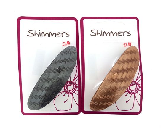 Picture of Shimmers - Oval Glitter Style Barrette