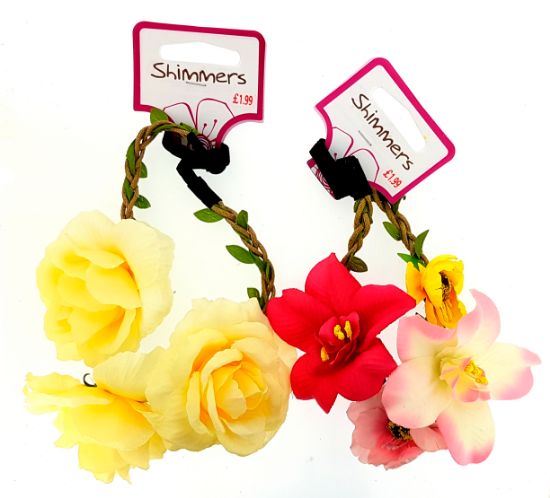 Picture of Shimmers - Large Flowers Bandeau
