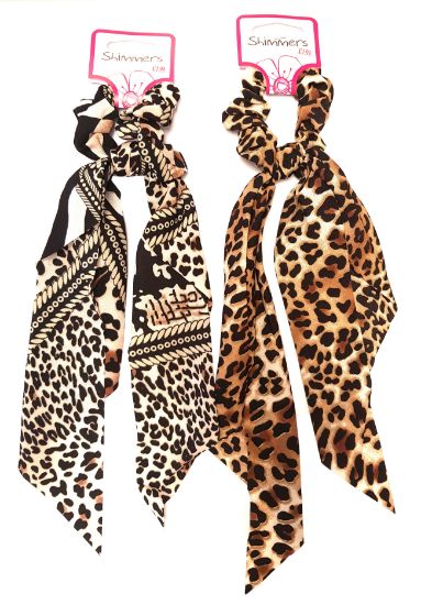 Picture of Shimmers - Animal Hanging Tail Scrunchies