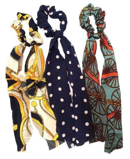 Picture of Shimmers - Pattern Hanging Tail Scrunchies