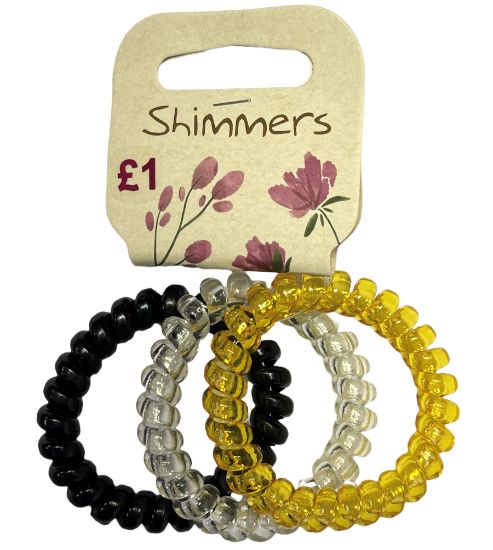 Picture of Shimmers - 3 Essentials Hair Coils