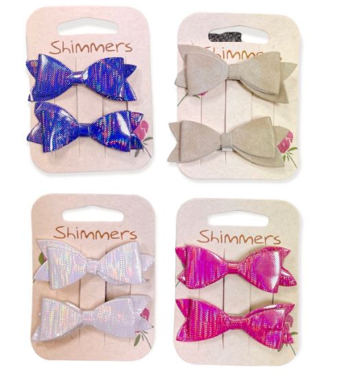 Picture of Shimmers - 2 Pack Bow Clips