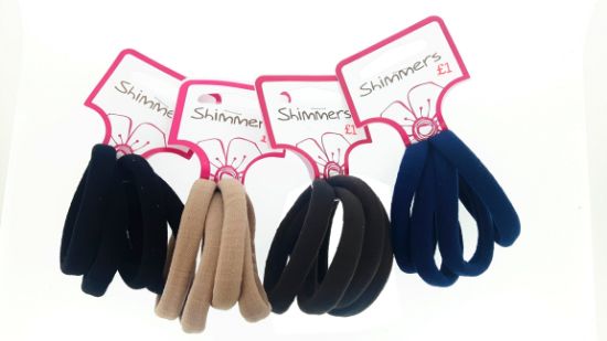 Picture of Shimmers - 4 Long Thick Ponios