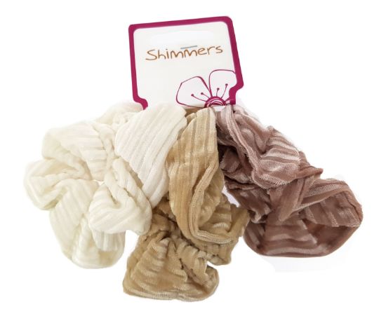 Picture of Shimmers - 3Pk Premium Velvet Scrunchies