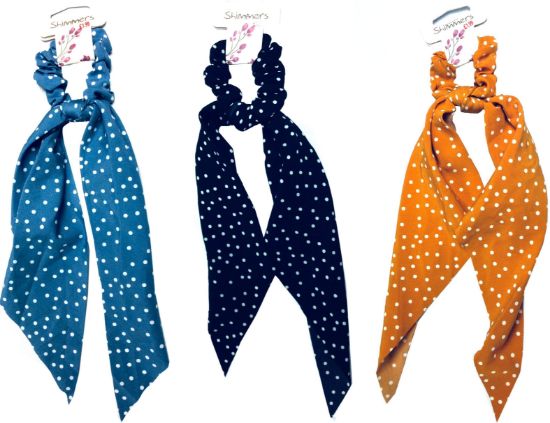 Picture of Shimmers - Polka Twist Knot Alice Band