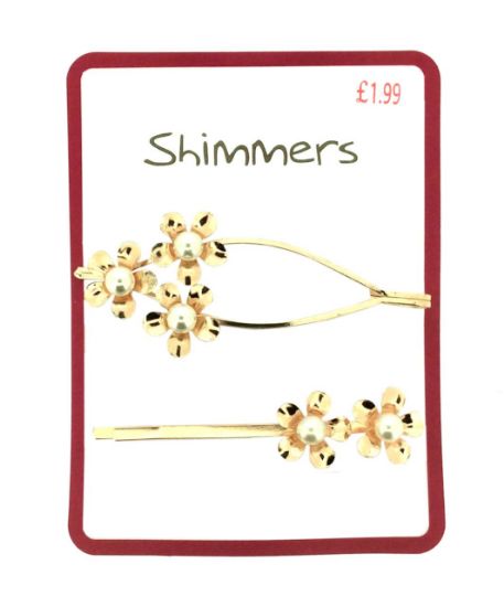 Picture of Shimmers - Pearl Hair Slide & Grip