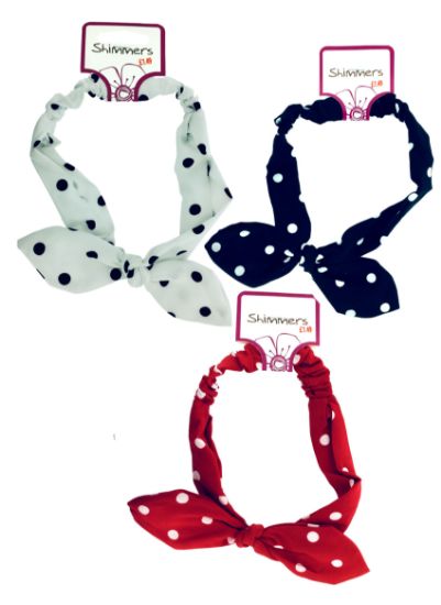 Picture of Shimmers - Child Polka Bow Bandeau