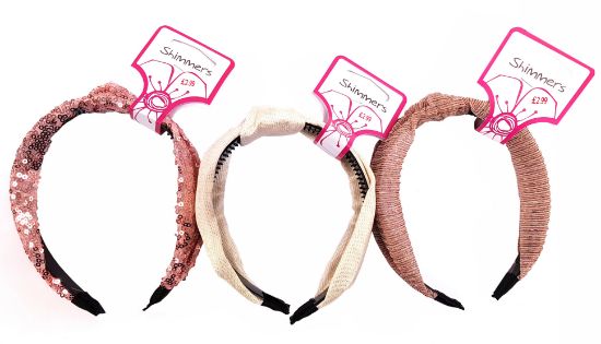Picture of Shimmers - Sparkle Twist Knot Alice Band
