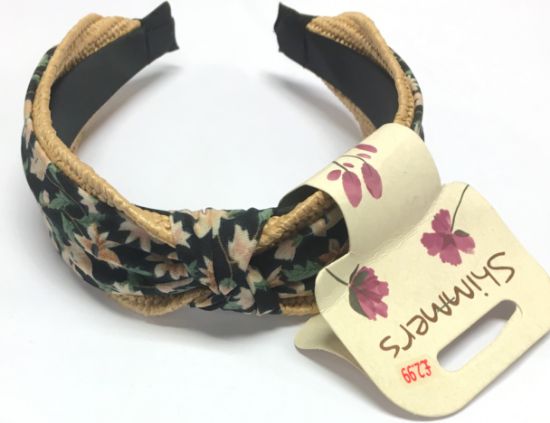 Picture of Shimmers - Raffia & Cotton Alice Band