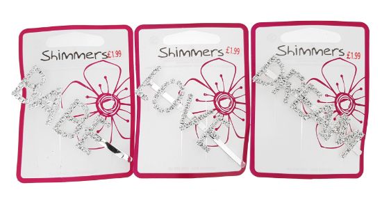 Picture of Shimmers - Diamante Word Slides