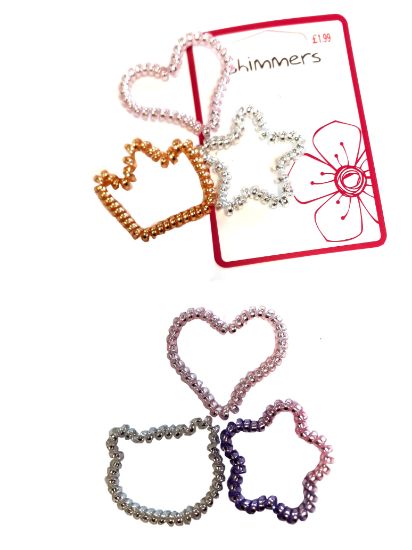 Picture of Shimmers - Shaped Coil Elastics