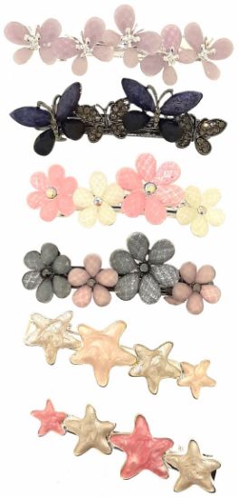 Picture of Shimmers -Mixed Gem Clips
