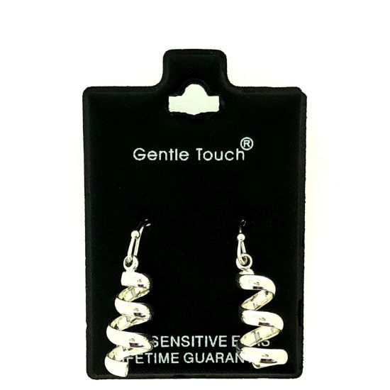 Picture of 025 Gentle Touch - Drop Silver Spiral