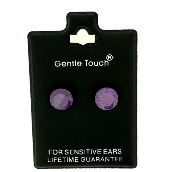 Picture of 037 Gentle Touch - 8mm Round Dark Purple