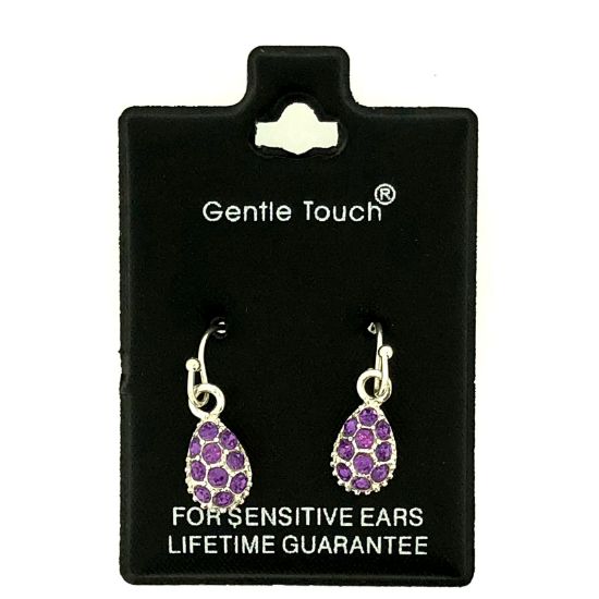 Picture of 039 Gentle Touch - Purple Dot Hook Drop