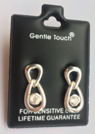 Picture of 058 Gentle Touch - Celtic Triangle Stud