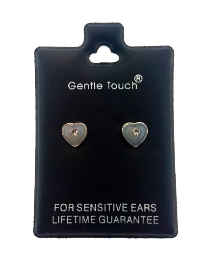 Picture of 066 Gentle Touch - Heart Gem Stud