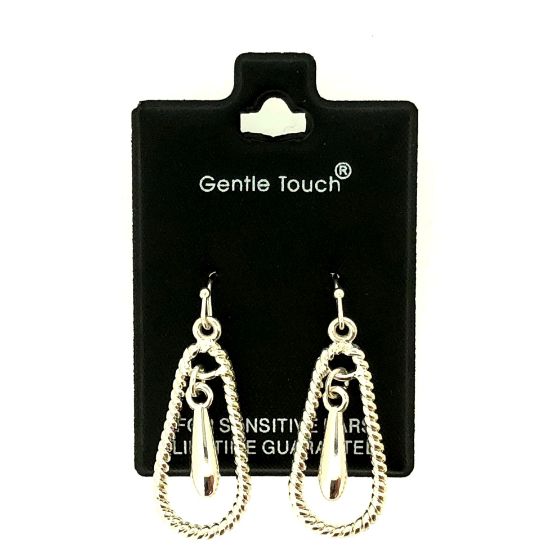 Picture of 085 Gentle Touch - Silv Oval w Silv Insr